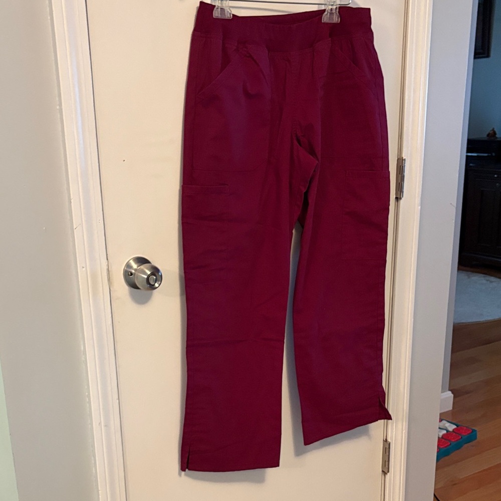 Cherokee Burgundy Workwear Scrub Pants